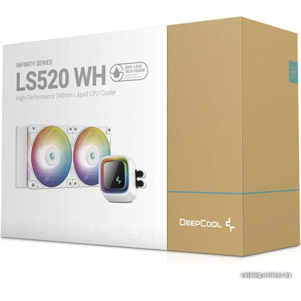 Система жидкостного охлаждения для процессора DeepCool LS520 WH R-LS520-WHAMNT-G-1