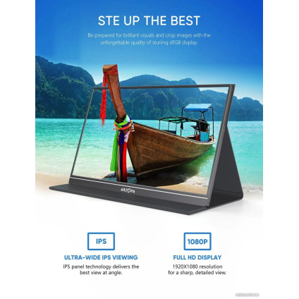 Портативный монитор Arzopa S1 Table