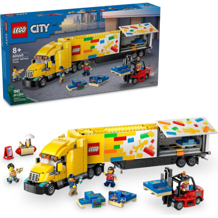 Конструктор LEGO City 60440 Желтый грузовик для доставки