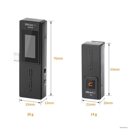 Радиосистема Comica VDLive10 USB (черный)