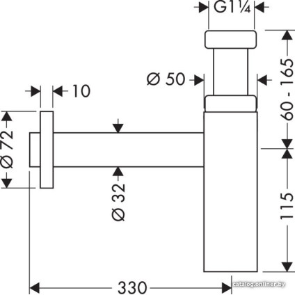 Сифон Hansgrohe Flowstar S 52105000