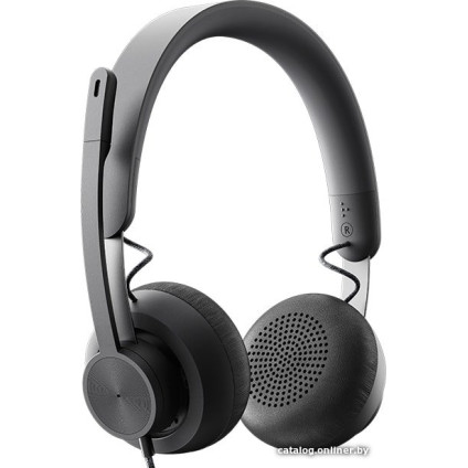 Офисная гарнитура Logitech Zone Wired MS