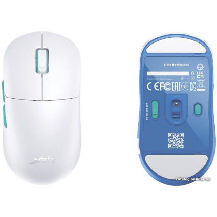 Игровая мышь Xtrfy M8 Wireless (белый)