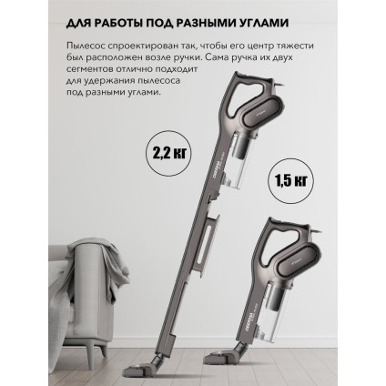 Пылесос Deerma DX700S (международная версия)