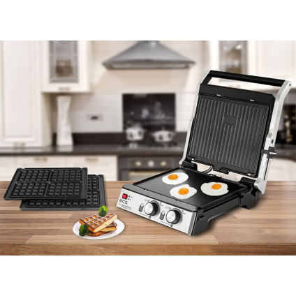 Электрогриль ECG KG 2033 Duo Grill & Waffle