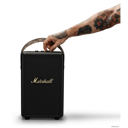 Беспроводная колонка Marshall Tufton (черный/латунь)
