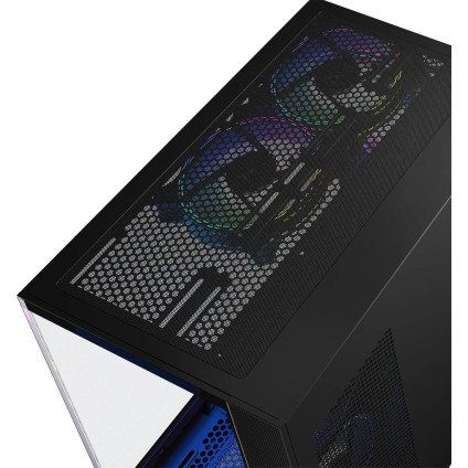 Корпус MODECOM Volcano Panorama Apex ARGB 3F Midi (темно-серый)