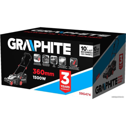 Газонокосилка GRAPHITE 59G474