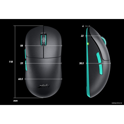 Игровая мышь Xtrfy M8 Wireless (черный)