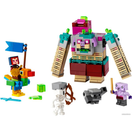 Конструктор LEGO Minecraft 21257 Столкновение с Пожирателем