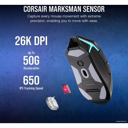 Игровая мышь Corsair Nightsabre Wireless RGB