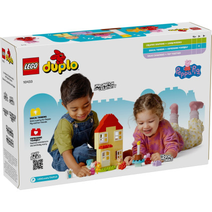 Конструктор LEGO Duplo 10433 День рождения Свинки Пеппы