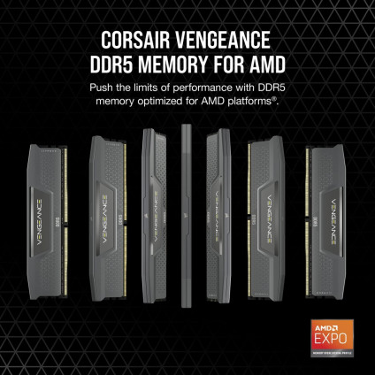 Оперативная память Corsair Vengeance 2x16ГБ DDR5 6000 МГц CMK32GX5M2B6000Z30