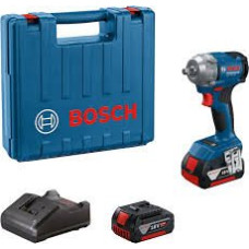 Гайковерт Bosch GDS 18V-350 Professional 06019M5021 (с 2-мя АКБ, кейс)
