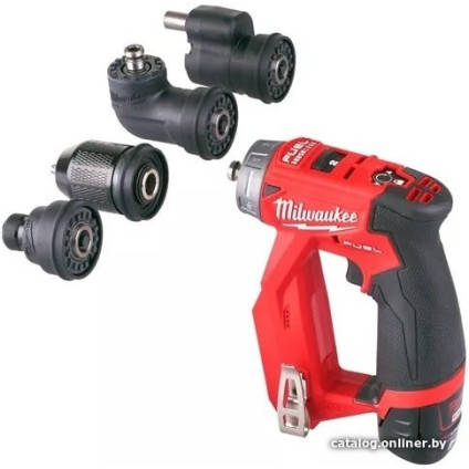 Дрель-шуруповерт Milwaukee M12 FDDXKIT-202X 4933464979 (с 2-мя АКБ, кейс)