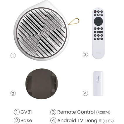 Проектор BenQ GV31 9H.JS877.59E