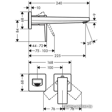 Смеситель Hansgrohe Metropol 32526340