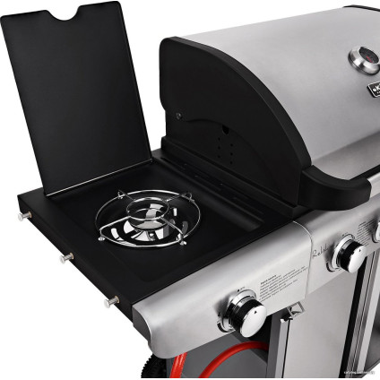 Газовый гриль для дачи Koler Relish v1 (серебристый)