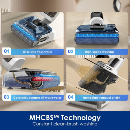 Вертикальный моющий пылесос Tineco Floor One Stretch S6