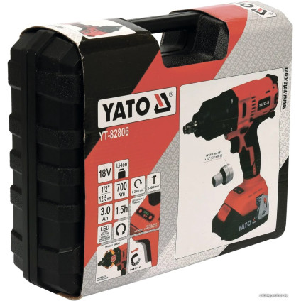 Гайковерт Yato YT-82806 (с 1-им АКБ)