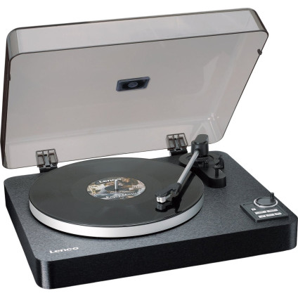 Виниловый проигрыватель Lenco LBTA-165 (черный)