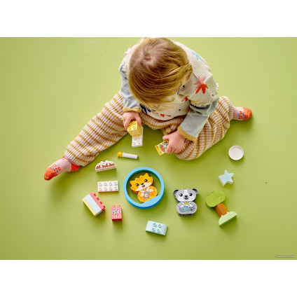 Конструктор LEGO Duplo 10977 Мой первый щенок и котёнок и их звуки