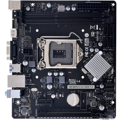 Материнская плата BIOSTAR H81MHV3 3.0 Ver. 7.0