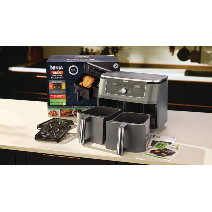 Аэрогриль (аэрофритюрница) Ninja MAX 6-in-1 Dual Zone DZ400EU