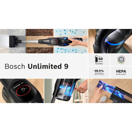 Пылесос Bosch Unlimited 9 BCS931BQC