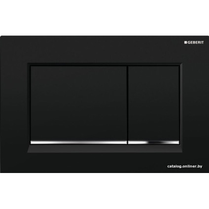 Панель смыва Geberit Sigma 30 115.883.KM.1 (черный/хром глянцевый)