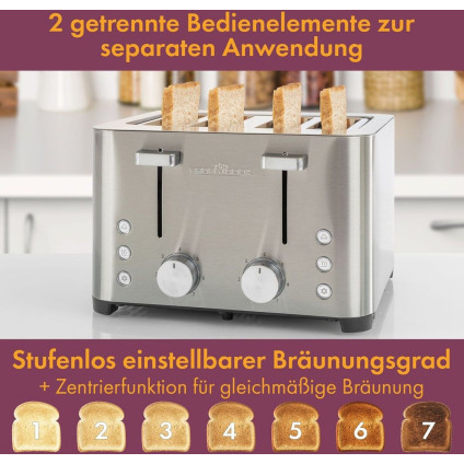 Тостер ProfiCook PC-TA 1252 Edelstahl 501252