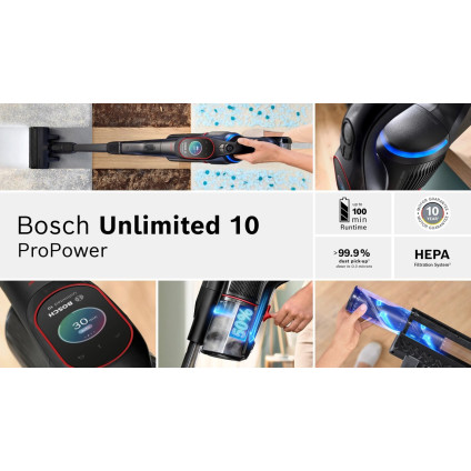 Пылесос Bosch Unlimited 10 BCS1051POW