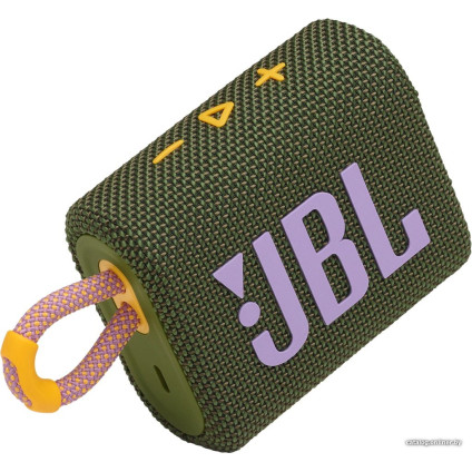 Беспроводная колонка JBL Go 3 (зеленый)