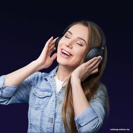 Наушники QCY H3 (темно-синий)