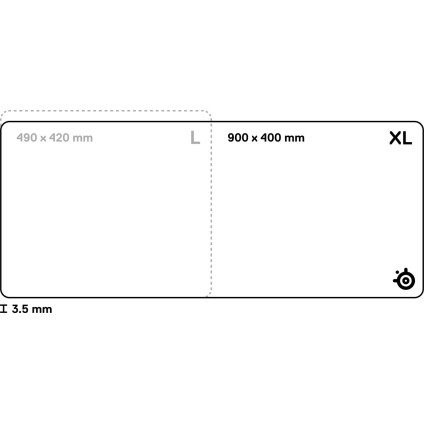 Коврик для мыши SteelSeries QcK Performance XL Control