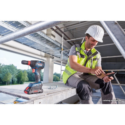 Гайковерт Bosch GDX 18V-200 C Professional 06019G4201 (с 2-мя АКБ, кейс)