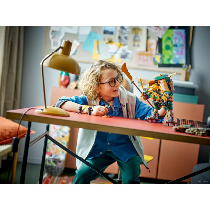 Конструктор LEGO Ninjago 71794 Командные роботы ниндзя Ллойда и Арин