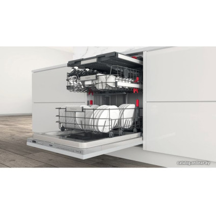 Встраиваемая посудомоечная машина Whirlpool WIO 3T133 PLE