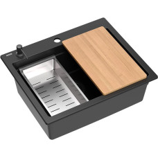 Кухонная мойка Quadron HCQK5052BLMPC