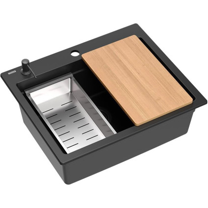 Кухонная мойка Quadron HCQK5052BLMPC