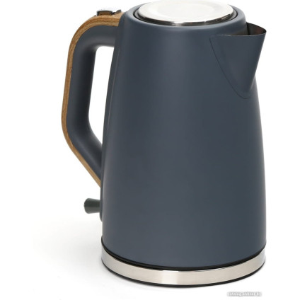 Электрический чайник Platinet Velvet Wooden (синий)