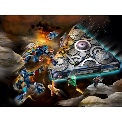 Конструктор LEGO Marvel Super Heroes 76156 Взлет Домо