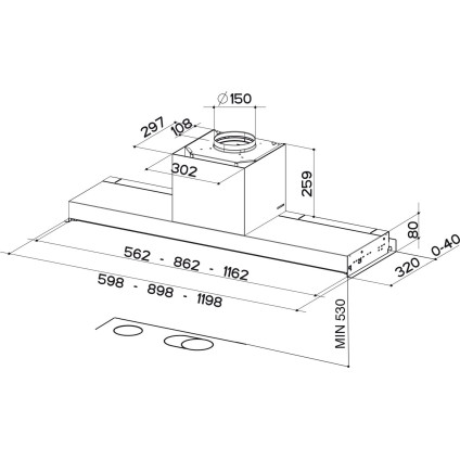 Кухонная вытяжка Faber IN-Nova Premium X KL 90 305.0621.942