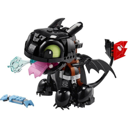 Конструктор LEGO Icons 10375 Как приручить дракона: Беззубик