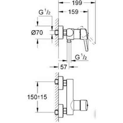 Смеситель Grohe Concetto 32210001