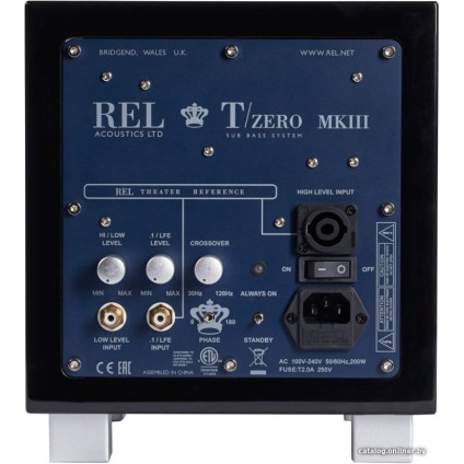 Проводной сабвуфер REL Tzero MKIII (черный)