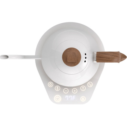 Электрический чайник Brewista Artisan Gooseneck 1л (белый/дерево)