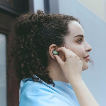 Наушники Sony LinkBuds Fit (мятный)