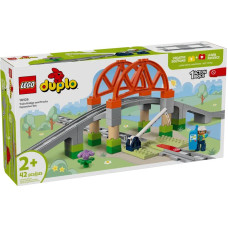 Конструктор LEGO Duplo Железнодорожный мост и пути 10426