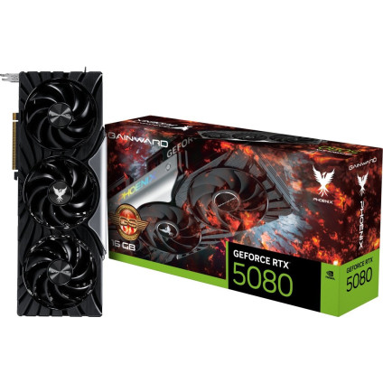 Видеокарта Gainward GeForce RTX 5080 Phoenix GS NE75080S19T2-GB2031X